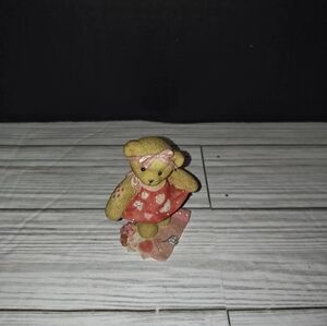 Avon Ilene Cherished Teddies Sew Figurine Paste, Cut, Sew I Love You Head to Toe